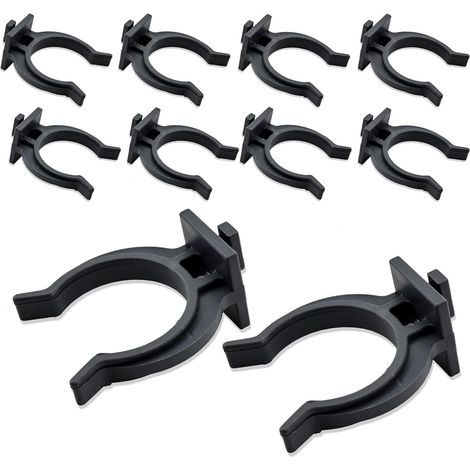 10er-Pack Küchensockelleistenclips 28 mm ABS & PVC, Befestigungselemente für Küchensockelleisten, Möbel, Sofas, Tische, Betten und TV-Ständer (1/5)