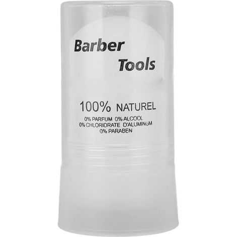Bâton D'alun Après Rasage, Bâton de Rasage Apaisant pour la Peau pour les Coupures de Rasoir, avec Couvercle pour Salon de Voyage à Domicile, 3,5 Oz (1/5)