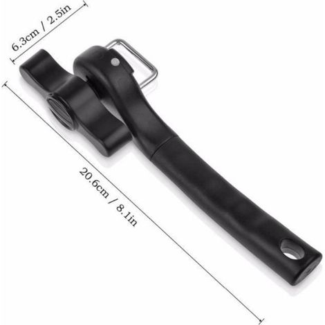 Ouvre-Boîte - Acier Inoxydable PP - Pour Boîtes Métalliques - 20.6 x 6.3 x 4.2 cm - 1 Pièce (1/4)
