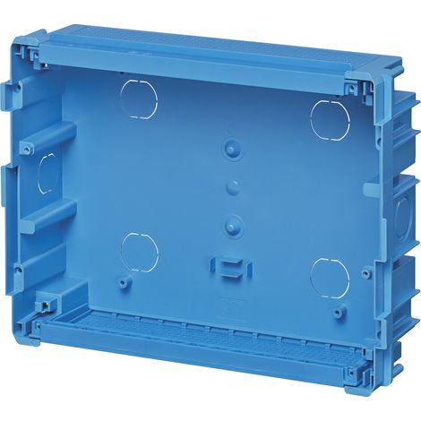 VIMAR - V53312 Box inkl. ästhetischem Zentrum 12M blau
