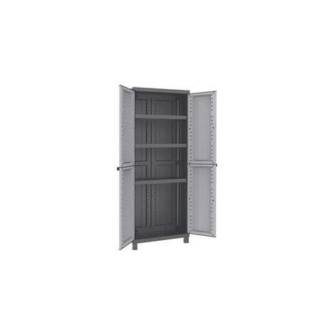 ARMADIO TUTTOPIANI ALTO SERIE TWIST BLACK 2680 mm.690x390x1700h. TERRY
