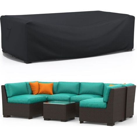 [NEVER USED] Outdoor Garden Furniture Cover (213x132x74cm), 210D Garden Furniture Cover, Garden Table Cover Covers for Garden Furniture, Chairs, Tables