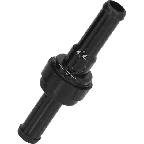 Clapet anti-retour unidirectionnel avec ressort en nylon, matériau PVDF, résistant aux hautes températures et à la corrosion, 5/16 pouce. (1/5)
