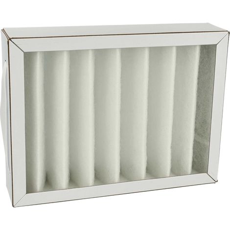 vhbw Filtro de aire G4 reemplaza Pluggit APFG4F7-180 para ventilador, unidad de ventilación - Blanco