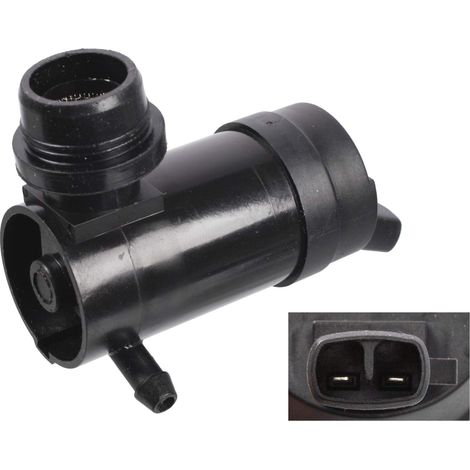 Febi bilstein 107496 - Pompa dell'acqua per lavavetri, con anello di tenuta, 1 pezzo