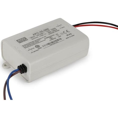 Mean Well LED-TREIBER - KONSTANTSTROM - 1 AUSGANG - 350 mA - 25 W