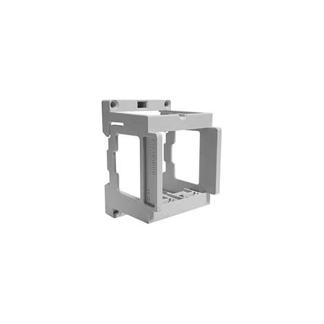 SCATOLA PORTAFRUTTI 2 POSTI PER MONTAGGIO SU BINARIO DIN IP20- - (1412) - 6 pezzi MARLANVIL