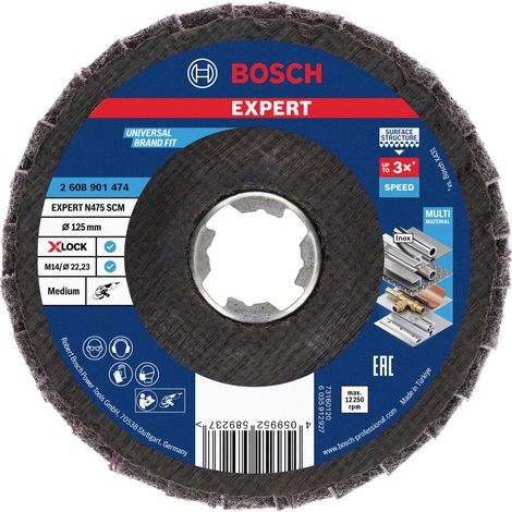 Bosch Accessories 2608901474  Lamellenschleifscheibe  Bohrungs-Ø 125 mm   1 St.