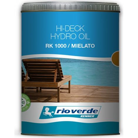 OLIO DECKING E ARREDI RIO VERDE RK1001 HI-DECK HYDRO-OIL750ML TEAK