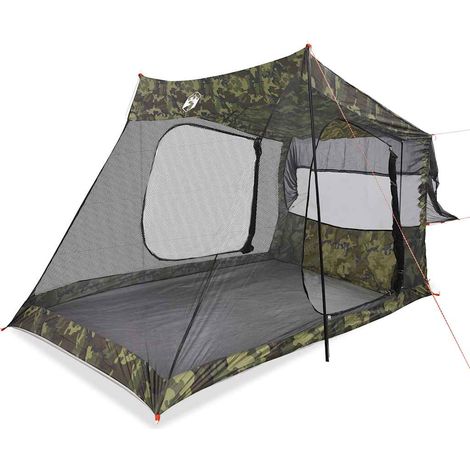 vidaXL Tienda de campaña para coche 2 personas impermeable camuflaje (1/2)