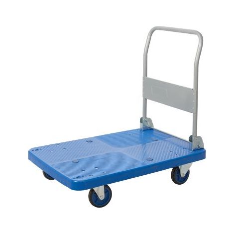 Chariot de manutention RS PRO, Charge 300kg, 900 x 600 x 890mm A plat ( Prix pour 1 )