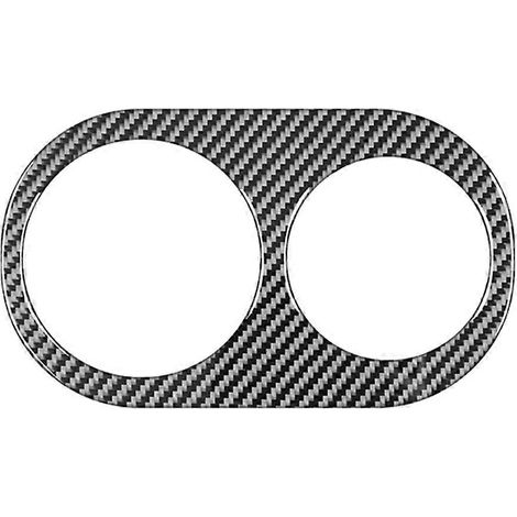 Guarnición de puerta-gobelet d'accoudoir arrière en fibra de carbono para accesorios interiores XF 2008-2015 (1/5)