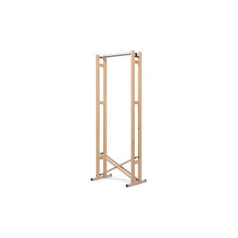 Foppapedretti Snake 60 Perchero Plegable Natural Con 4 Ruedas