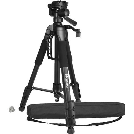 Treppiede con livella laser, altezza regolabile, design compatto, treppiede (1/2)