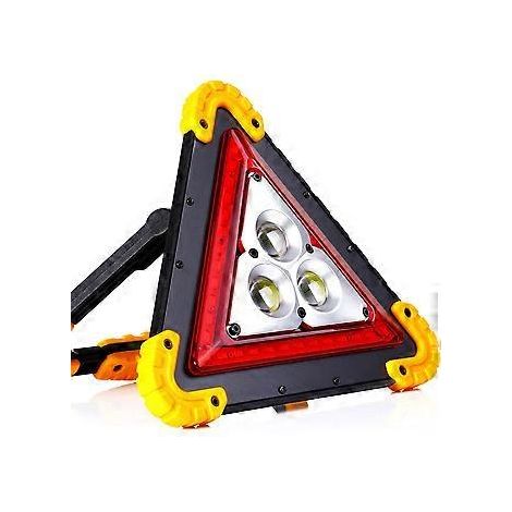 Projecteur LED de travail rechargeable, portable et étanche pour le camping, la randonnée, les réparations automobiles d'urgence et l'assistance routière. (1/5)