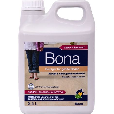 BONA Reiniger 2,5 Liter für geölte Böden NF-Kanister f. Spray Mopp