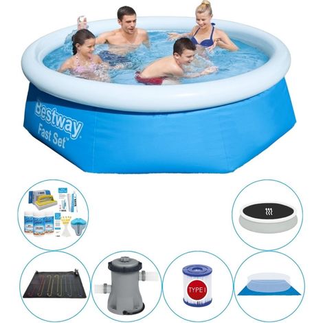 Bestway Bestway Fast Set Ronde - 244x61 cm - 7-pièces  S21406 (1/5)