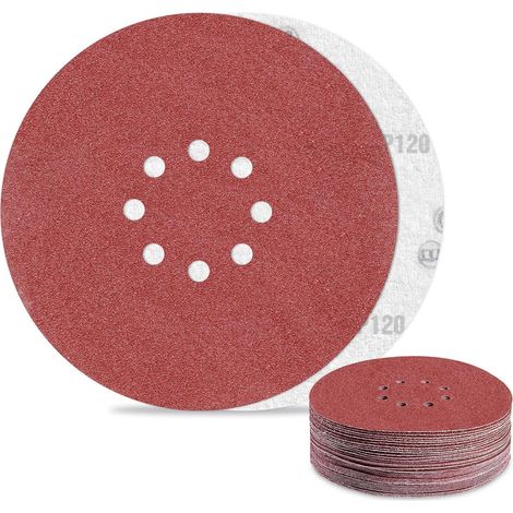 Schleifpapier 225mm Klett 120 30Stück Trockenbauschleifer P120 30PCS (1/5)