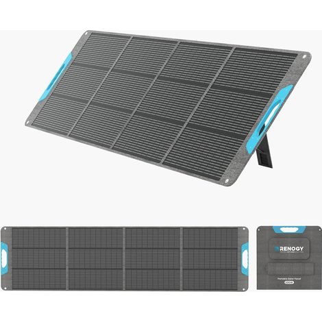Panneau solaire portable 200 W - Étanche IP65 - Pliable - Power Backup - Chargeur solaire pour station d'alimentation RV Camping Off Grid (1/5)