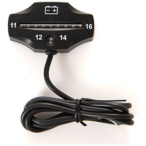 Indicateur LED Mini de Batterie Compatible batteries plomb-acide 12V, Pour voiturettes de golf, chariots élévateurs, camping-cars et autolaveuses (1/5)