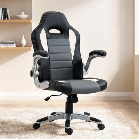 Chaise de bureau en couro PU Esponja Nylon 65 x 69 x 112 cm (1/5)