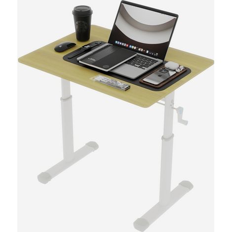 Bureau d'étude réglable pour enfants et adultes – Bureau multifonction réglable en hauteur pour la maison ou le bureau, design compact (1/5)