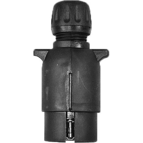 3 Fiche Électrique Industrielle En Plastique 7 Pôles Remorque Voiture (1/3)