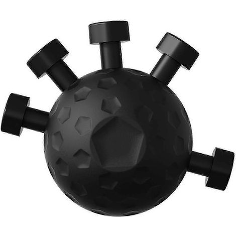 Appareil de renforcement de la force des mains et des doigts, avec résistance réglable et balles de musculation pour la maison (noir) (1/5)