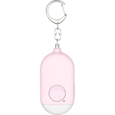 Alarme personnelle rechargeable – Équipement d'autodéfense – Porte-clés alarme – Lampe torche LED rechargeable – 130 dB (1/5)