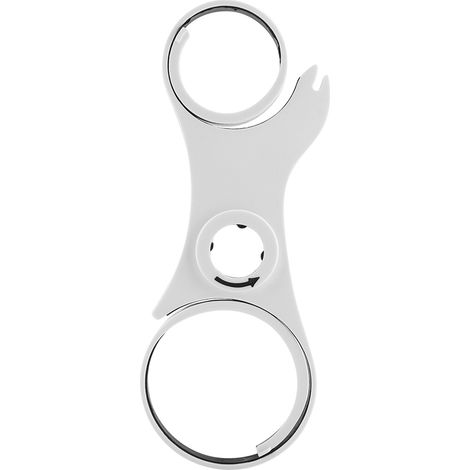 Ouvre-Bocal Et Ouvre-Bouteille Manuel Réglable Double Tête En Abs Pour Cuisine Outil Multi-Tailles Lot De 1 (1/5)