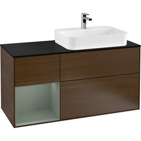 Villeroy & Boch G392GMGN Armoire sous-lavabo Finion G39 (1/2)