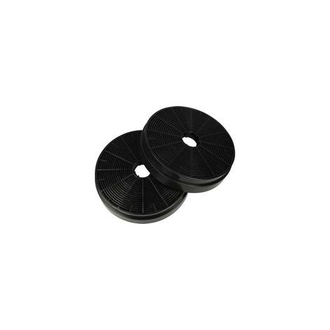 Lot de 2 filtres à charbon actif 17,5 cm – Compatible Klarstein Zarah, Royal Flush Eco, Zola, Zelda, Balzac, Aurica – Filtration optimale - 2 X