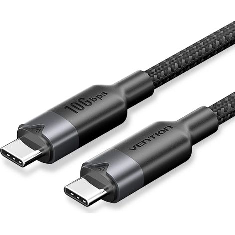 El Cable USB-C Vention de 1 metro combina durabilidad y rendimiento en un diseÃ±o elegante y resistente. Con una construcciÃ³n en aleaciÃ³n de alumini