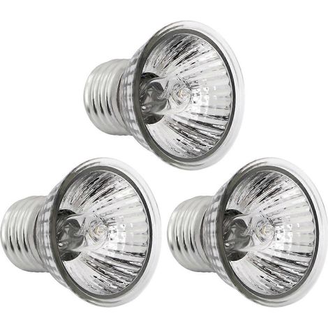 Lampe chauffante Reptisoil pour reptiles et tortues, ampoule de 75 W. (1/4)