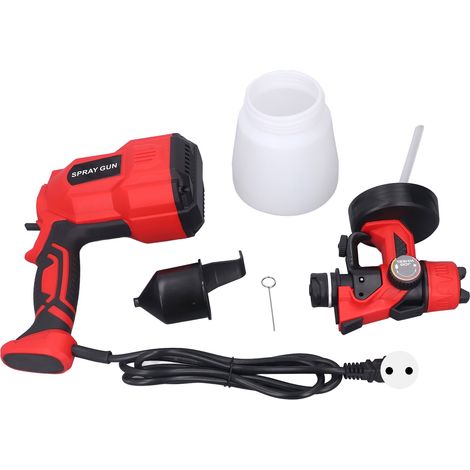 [JAMAIS UTILISÉ]Pistolet à peinture portable à jet divisé haute pression pour la peinture de meubles et d'armoires, 550 W, 800 ml, prise UE, 220 V (1/5)