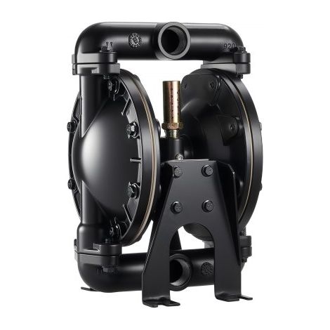 Druckluft-Doppelmembranpumpe, 132 L/min, 25,4 mm Einlass & Auslass, pneumatische Altöl-Transferpumpe, max. 114 PSI, Gehäuse aus Aluminiumlegierung, für Diesel, Fett, Kerosin, Benzin & Öl (1/5)