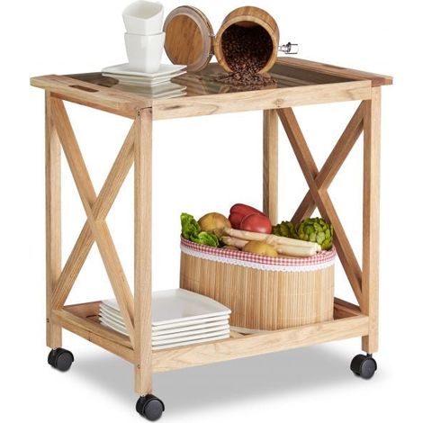 Carrello da cucina in noce 88 (1/5)