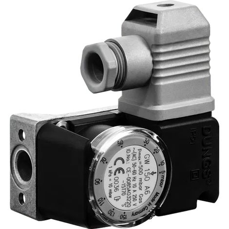 Dungs GW A6/1 Compact-Druckwächter für Mehrfachstellgeräte (Ag-G3-MS9-V0-VS3) 5 - 50 mbar