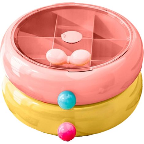 Scatola porta caramelle e snack, con 2 scomparti (1/2)