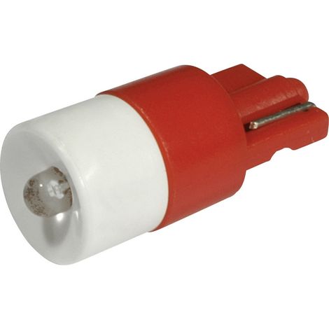 CML 1511B25UR3 LED-Signalleuchte Rot W2.1x9.5d 12 V/DC, 12 V/AC 330 mcd