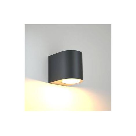 APPLIQUE DRAPION  9X8X7CM NERO GU10 1X5W MAX