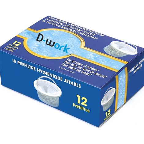 Présentoir Préfiltre Skimmer Piscine 36 Boîtes soit 432 Unités Absorbant Déchets - D-Work (1/3)