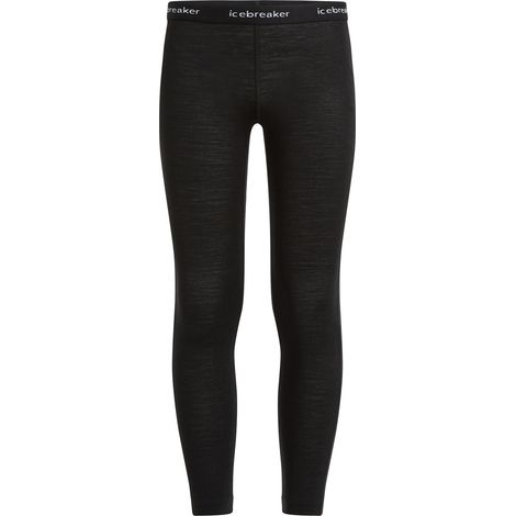 Icebreaker 200 OASIS Kinderleggings schwarz IB104503001 Größe 116