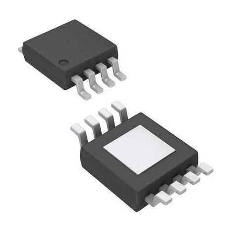 Microchip Technology MCP9808-E/MS CI linéaire - Capteur de température Numérique, local I²C, SMBus MSOP-8 V633561 (1/2)