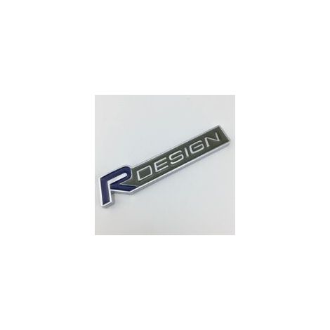 Auto-Logo- und Schriftzugaufkleber für Volvo R Design XC60 V70 S60 V40 V60 C30 V50 - Crezuo