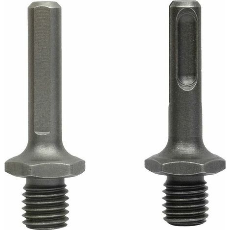 Adaptateur M14 Filetage Mâle à Femelle et Triangle Femelle - Pour Meuleuse et Perceuse - Lot de 2 Pièces (1/5)