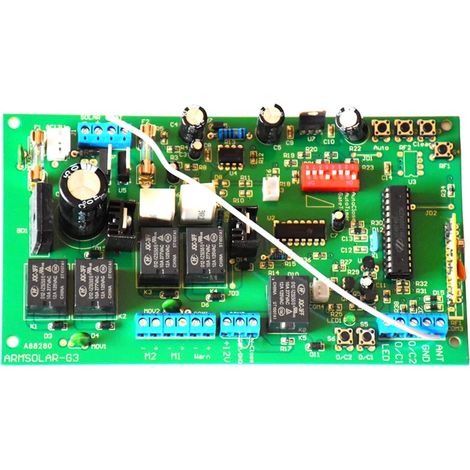 Panneau de Circuit mère de Carte électronique 12V for Le Moteur d'ouverture Automatique de Portail pivotant Automatique 1 2VDC(Kit 4) (1/5)