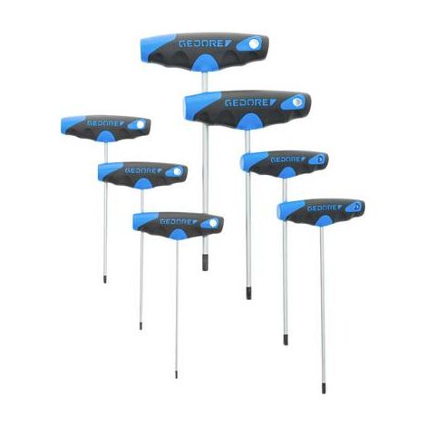 GEDORE 3037401 - Jeu de Clé Allen 7 pcs TORX , 2142 TX-007 (1/2)
