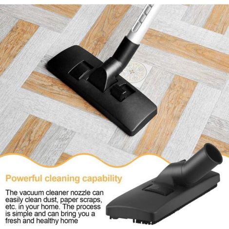 Brosse aspirateur universelle - - Adaptateur 32 mm - 260 mm - 85 mm - Polypropylène antistatique (1/4)