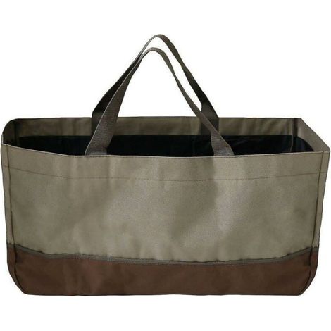 Sac À Bois - Tissu Oxford 600D - Capacité Grande - Pour Transport De Bûches - 61 X 28 X 30 Cm - 1 Pièce (1/4)